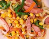 サムライ特製焼うどんコンバタ醤油味♥️作り方3写真