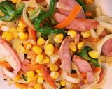 サムライ特製焼うどんコンバタ醤油味♥️作り方3写真