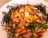 サムライ特製焼うどんコンバタ醤油味♥️作り方4写真