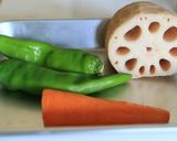 れんこんの炊いたん♪薄味の優しい味です。作り方1写真