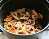 れんこんの炊いたん♪薄味の優しい味です。作り方3写真