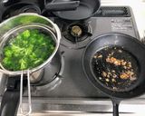 カニとブロッコリーのカルボナーラ作り方4写真
