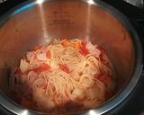 ホットクックでミネストローネ風パスタ！作り方4写真