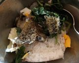 納豆とモロヘイヤの卵入りまぜご飯作り方3写真