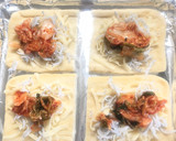 きぬ練りおあげ キムチとしらすチーズ焼き作り方5写真