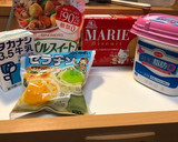 簡単まぜるだけヨーグルトゼリーと桃作り方1写真