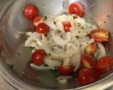 イカとトマトのサラダ作り方3写真