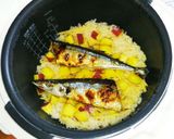 ☆さつま芋とサンマの炊き込みご飯☆☆作り方5写真