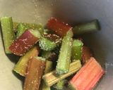 甘酸っぱいルバーブのタルト作り方2写真