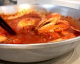 簡単ワタリガニのトマトクリームパスタ作り方6写真