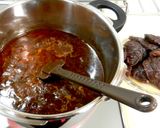 簡単やわらか・牛肉の赤ワイン煮☆圧力鍋作り方15写真