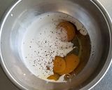 オムレツ焼きそば作り方1写真