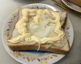 チーズと卵のトースト♪作り方4写真