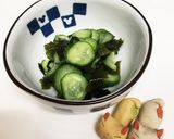 簡単★キュウリ&ワカメの酢の物♬作り方5写真