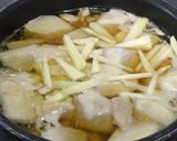 ほっこり里芋と鶏肉の葛餡作り方4写真