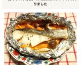 ヘルシーな鱈のレモンバターホイル焼き作り方8写真