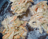 簡単♡お野菜とちくわのかき揚げ 磯部風作り方6写真