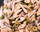 秋刀魚のガーリッククリームパスタ♪作り方6写真