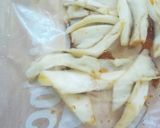 キャベツの芯のめんつゆ漬け作り方3写真