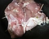 鶏もも肉にピラフを詰めて、こんがり焼いた作り方5写真