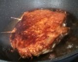 鶏もも肉にピラフを詰めて、こんがり焼いた作り方8写真