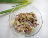 中性脂肪対策！アジのたたき☆ゴマ風味作り方1写真