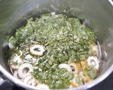 簡単！モロヘイヤのお味噌汁☆生姜バター作り方2写真