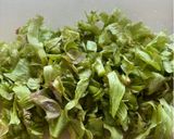 フキノトウの茎の天かす風ごはん作り方3写真