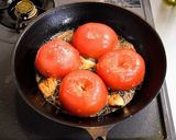 トマトのひき肉詰めのチーズかけ作り方9写真