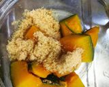 ♦️秋の味覚♦️(芋、栗)かぼちゃ餅☺️作り方1写真