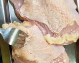 レンチン蒸し鶏のマヨマスタードソース作り方1写真