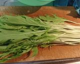 くじらベーコン水菜のおつまみ作り方2写真