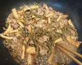 山菜 ミズコブ（ミズ）の簡単炒め物♬作り方6写真