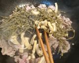 山菜 ミズコブ（ミズ）の簡単炒め物♬作り方5写真