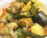 ガンボ風♡とり肉と野菜の煮込み作り方7写真