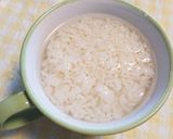 レンジ2分半☆簡単マグカップおかゆ作り方1写真