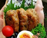 【簡単！】鰯(イワシ)と豆腐のハンバーグ作り方4写真