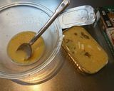 牡蠣のアヒージョ缶でふんわりオムレツ作り方4写真