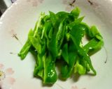 ピーマンと大豆のワサビマヨネーズ和え♪作り方1写真