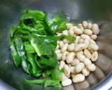 ピーマンと大豆のワサビマヨネーズ和え♪作り方2写真