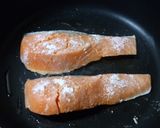 鮭と舞茸のバターポン酢焼き♪簡単で美味！作り方3写真