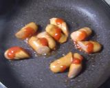 お弁当に♪ウィンナーの醤油ケチャップ炒め作り方2写真