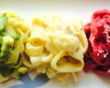 ビーツでピンクのカルボナーラ作り方5写真