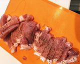 豚ロース ケチャップ煮 簡単 おかず作り方1写真