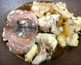 鯛のアラ煮作り方3写真