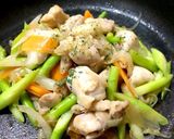 コクうま☆塩ダレ鶏野菜炒め作り方4写真
