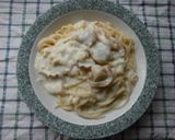 グラタンが残ったらチャウダーのパスタに♫作り方2写真