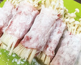 甘辛うまい！えのきの豚肉巻き照り焼き作り方6写真