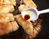 甘辛うまい!えのきの豚肉巻き照り焼き作り方11写真