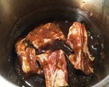 圧力鍋で簡単！梨でスペアリブ煮込み作り方2写真